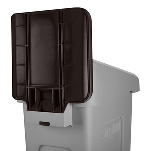 Pannello per la Raccolta Differenziata Slim Jim Waste Bin Marrone 2007912 - Product Image 1