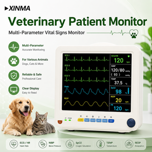 Moniteur patient vétérinaire, moniteur de signes vitaux, appareil ECG vétérinaire pour animaux de petite et grande taille - Product Image 2