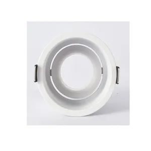 Lámpara de aluminio hacia abajo Spot Light Mr16 Gu10 Carcasa para módulos LED COB Accesorios de iluminación LED MR16 GU10 Spotlight Fitting Downlight