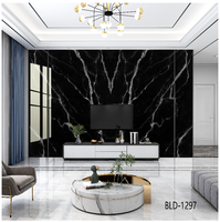 Panneau PVC UV Effet Marbre Haute Brillance 1220x2440mm 3mm, Revêtement Mural en Plastique Résistant à l'Eau pour Rénovation Intérieure Commerciale