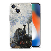 Casing ponsel pelukis kustom Claude Monet impresionisme untuk iPhone 17 16 15 14 13 12 11 Pro Max XS Plus penutup pelindung lensa jernih