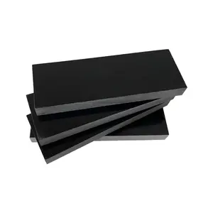 Matériau d'isolation électrique Feuille G10 350x350mm 30mm d'épaisseur Un côté ESD Noir Feuille G10 Antistatique - Product Image 1