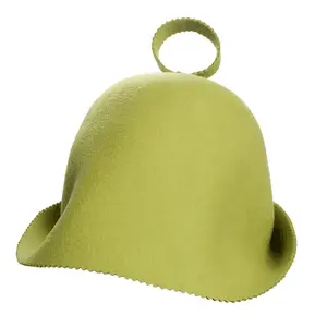 Cappello da sauna in feltro di lana popolare russo per uomo e donna di colore personalizzato