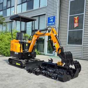 Miễn Phí Vận Chuyển Micro Máy Xúc Mini 3.5 Tấn Epa Trang Trại Crawler 1.5 Tấn Nhỏ Digger Kubota Động Cơ 1 Tấn Mini Theo Dõi Máy Xúc - Product Image 1