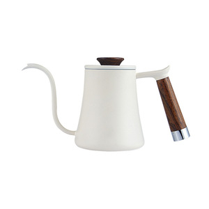 Bouilloire à café col de cygne en acier inoxydable avec bec étroit et longue poignée pour le café filtre – Idéale pour le café en direct de source - Product Image 3