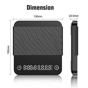 Nuovo caffè Multi-funzione bilancia elettronica con <span class=keywords><strong>Timer</strong></span> da cucina scala Touch Screen - Product Image 3