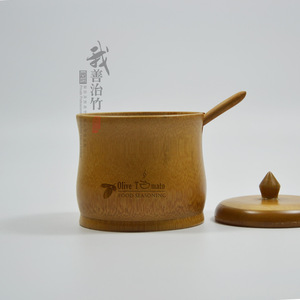 Bamboo <b>Spice</b> <b>Jars</b> With Lid 3 Pcs Set For Kitchen Freshness Preservation - Product Image 3