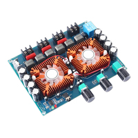 TDA7498E 2.1 canaux haute puissance 160W * 2 + 220V carte amplificateur numérique Genre Subwoofer Module avec PCB & PCBA