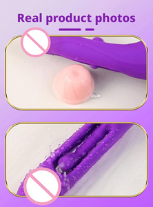 Vibromasseur Sexuel Pénétrant à 10 Modes de Poussée, Dildo Vibrant pour Stimulation du Point G, du Clitoris et des Mamelons, Jouet Sexuel pour Femmes - Product Image 2