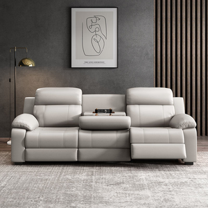 Recliner Sectional <b>Leather</b> & Metal Frame Hotel Seating Wholesale TB-kapalai2 Modern Design and Stylish for Contemp - Product Image 2