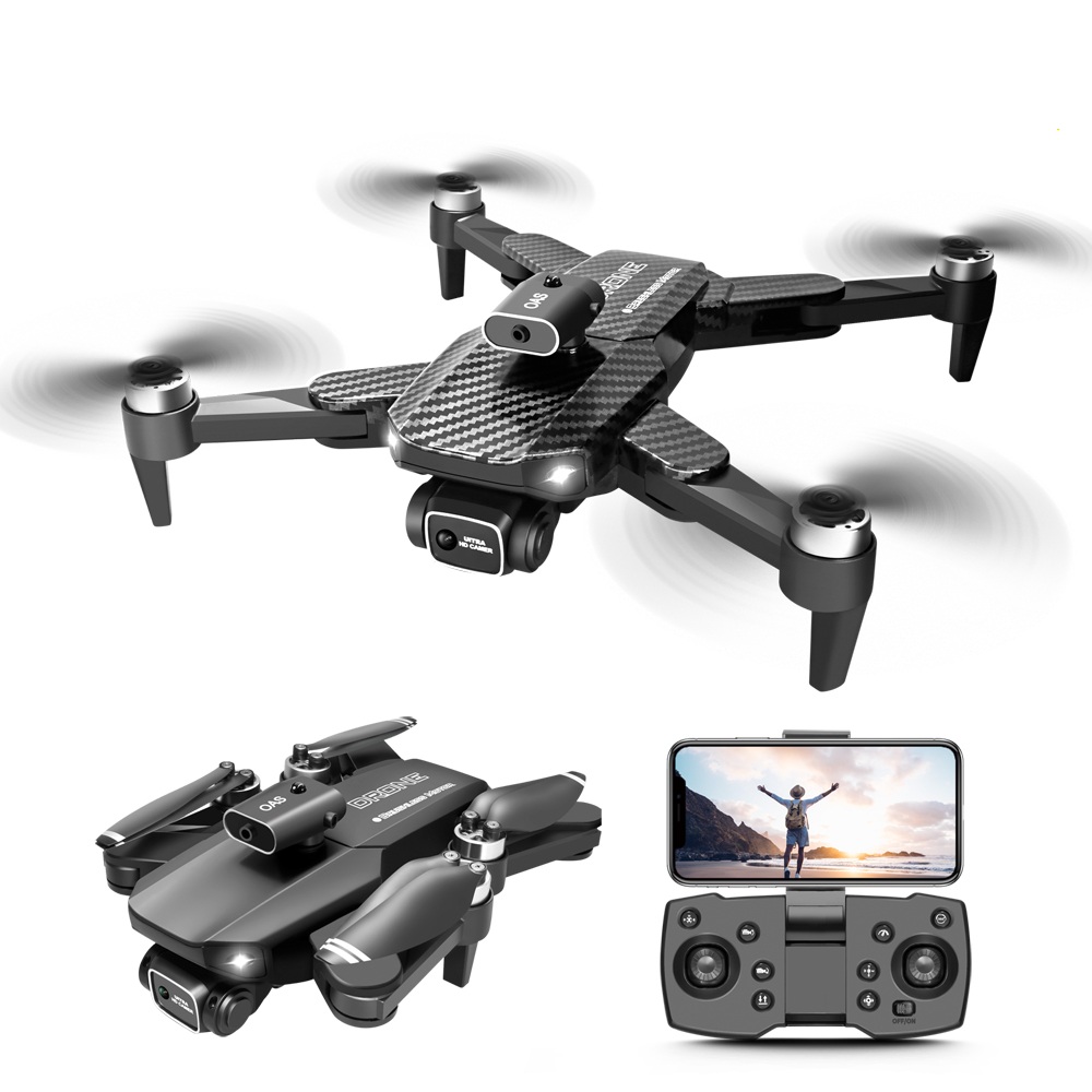 V162 RC Drone 8K High-definition Aerial Photography Optical Flow Positioning Obstacle Avoidance Foldable App Control