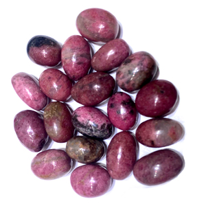 Pietra burattata della rodonite dei mestieri popolari intagliati a mano naturali all'ingrosso per la decorazione - Product Image 1