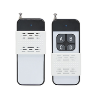 Control Remoto Inalámbrico RF de Largo Alcance de 433 MHz, Transmisor de 1 a 4 Botones para Puerta de Garaje Electrónica y Automatización del Hogar