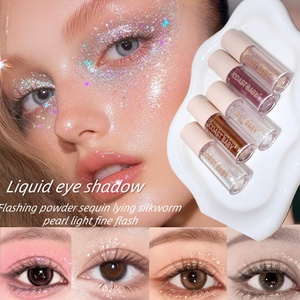 Odm/OEM Eyeshadow với mềm cảm thấy tip Applicator Holographic tỏa sáng lâu dài cho bữa tiệc trường học hàng ngày lấp lánh trang điểm giá cả phải chăng - Product Image 3