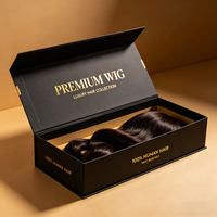 Caja de Regalo de Cartón Rígido de Lujo, Plegable, Magnética, Impresa a Todo Color con Logotipo Personalizado, Materiales Reciclados, Forro de Esponja, Ecológica