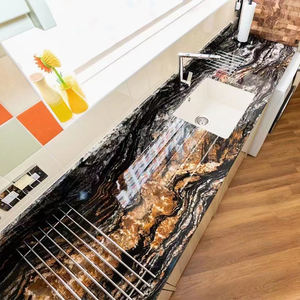 Campione Gratuito <span class=keywords><strong>di</strong></span> Lastre <span class=keywords><strong>di</strong></span> <span class=keywords><strong>Granito</strong></span> Oro Magma Naturale Lucidato - Product Image 6