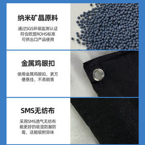Cargo container desiccant, hanging type, for trade and ocean shipping, anti-mildew, <b>dehumidifying</b>, moisture-proof, 1000g large - Product Image 4