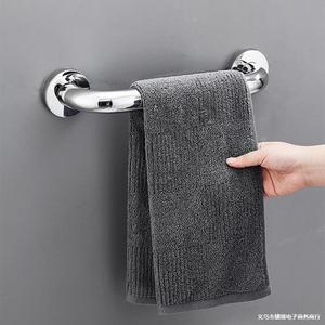 Stainless Steel <b>Towel</b> Rack Brushed Finish Non Slip Modern Simple Bathroom Grab <b>Bar</b> - Product Image 3