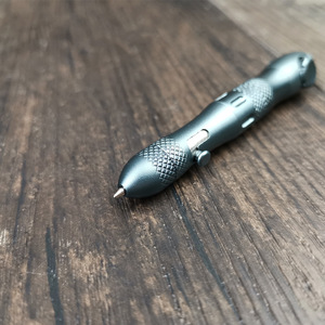 Penna Tattica Multifunzione con Fidget Spinner, Giocattolo Antistress in Metallo per <span class=keywords><strong>Adulti</strong></span>, Allevia Ansia e Stress, Accessorio da Scrivania - Product Image 4