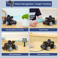 Robot Programable Hiwonder MentorPi M1 Raspberry Pi 5 con Visión Artificial, Navegación con Mapeo Lidar y Simulación RVIZ Basada en ROS2
