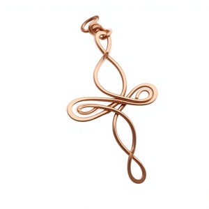 Copper Necklace with Smooth Finish Lightweight Comfortable Jewelry Piece for Daily Wear and Gifting - Product Image 1