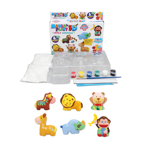 Bemay Toy 6PCS DIY <strong>Plaster</strong> Painting <strong>Set</strong> Create Your Own Figurines,Kids Activities DIY Toys - Product Image 1