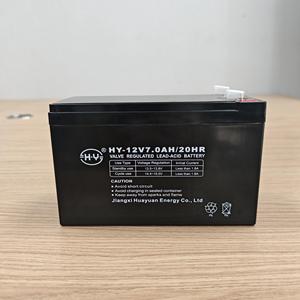 <span class=keywords><strong>Batterie</strong></span> VRLA au plomb scellée à cycle profond de stockage d'énergie <span class=keywords><strong>12V</strong></span> <span class=keywords><strong>7AH</strong></span> pour onduleur (UPS) - Product Image 1