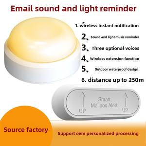 Buzón Inteligente Inalámbrico con Alerta de Correo en Tiempo Real, Recordatorio de Correo Electrónico con Luz LED y Notificación Sonora de hasta 250m/800 pies - Product Image 3