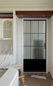 Intérieur de villa <span class=keywords><strong>Porte</strong></span> française à <span class=keywords><strong>double</strong></span> <span class=keywords><strong>vitrage</strong></span> en aluminium Cuisine Design Hôtel de luxe Véranda de jardin <span class=keywords><strong>Porte</strong></span> <span class=keywords><strong>d</strong></span>'entrée à battants - Product Image 2