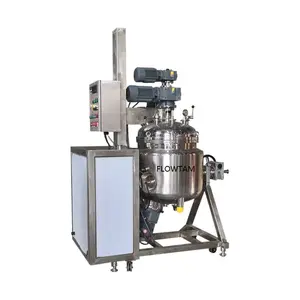 200 LÍT điện sưởi ấm nâng và nghiêng loại chân không thực phẩm homogenizing Mixer