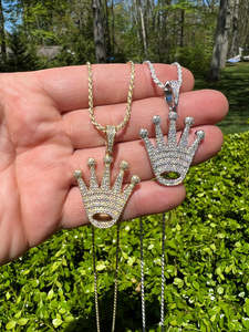 Colgante Clásico de Hip Hop Personalizado Más Vendido, Plata 925, Joyería Unisex para Fiestas, Venta al por Mayor, Colgantes de Lujo con Corte Brillante de 2.70 Ct - Product Image 3