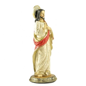 Vilead — Figurines religieux <span class=keywords><strong>catholique</strong></span>, éléments religieux, Sculpture du cœur religieuse de jésus, nouvelle collection - Product Image 2