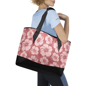 Hawaii Hibiscus Flowers Custom Design Waterproof Portable Insulated Cooler <b>Lunch</b> Picnic <b>Box</b> <b>Bag</b> <b>Lunch</b> <b>Bag</b> - Product Image 5