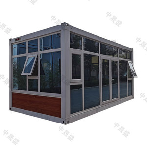 Casa Contenedor Modificada, Oficina Rectangular, Diseño Moderno, Estructura de Acero, Personalizable - Product Image 5