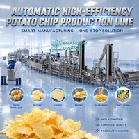 Volledig automatische machine voor het maken van aardappelchips, industriële productielijn voor diepvriesfrieten, fabriek voor de verwerking van finger chips