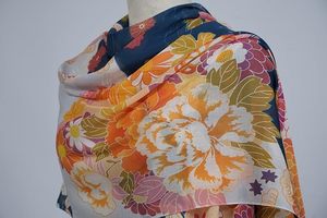 Soft Lightweight Silk Modal Digital Print Scarf for Women Premium Designer Stole Luxury Fashion <b>Wrap</b> <b>Shawl</b> Elegant Accessories - Product Image 6