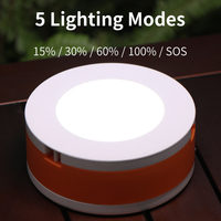 Vente chaude GQ-TY6 multi-fonctionnel Portable solaire USB Rechargeable LED Camping lampes marché de nuit rue décrochage Camping