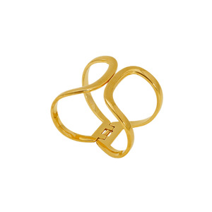Zogxin Geometric <b>Adjustable</b> <b>Bracelet</b> Gold And Silver Zinc Alloy Unisex Party Jewelry - Product Image 5