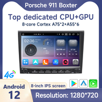 Android 13,0 4G + 64G/8G + 128G GPS 4G WiFi Carplay 8 '7862 Car Media Radio para Porsche Cayman 987 997 Facelift 2005-2012 Dashboard