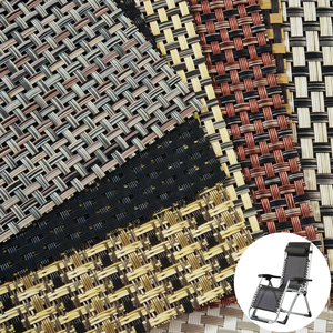 STARUNK Tissu en maille en PVC résistant aux UV le plus vendu pour chaise Rouleau de tissu enduit de PVC renforcé et résistant à l'usure - Product Image 3