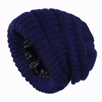 Topi Beanie rajut Unisex Multi Warna kosong grosir topi musim dingin bahan Satin bordir Logo kustom untuk wanita