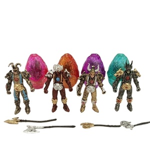 Juguete de Cápsula Sorpresa con Figura de Acción de <span class=keywords><strong>Guerreros</strong></span> Jumbo, Modelo de Ensamblaje, Plástico Transparente - Product Image 1