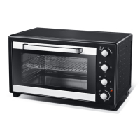 Four électrique grand format 60L OTG - 7 fonctions de cuisson, y compris friteuse à air, mijoteuse, grill, rôtissoire et four à pâtisserie