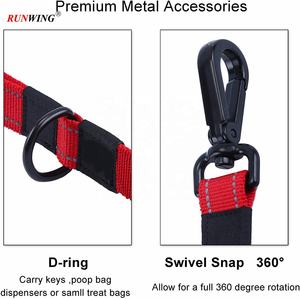 Elegante cartone animato a sgancio rapido cintura di sicurezza auto solido resistente riflettente Bungee guinzaglio cane con stile personalizzato - Product Image 4
