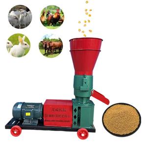 Năng suất cao PELLET + Máy + thức ăn chăn nuôi bò cừu gà PELLET Máy thức ăn chăn nuôi Ấn Độ giá - Product Image 1