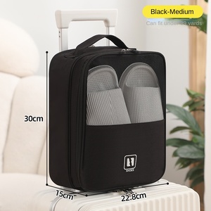 Sac de rangement pour chaussures de voyage portable grande capacité, anti-poussière et anti-humidité, simple couche - Product Image 6