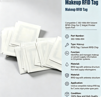 Étiquette RFID compatible C Makeup 302-1006-004, puce RFID à solvant pour imprimante jet d'encre C, pièce de rechange