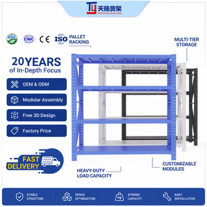 Scaffalature Metalliche per Stoccaggio Industriale, <span class=keywords><strong>Scaffali</strong></span> per Magazzino 100-500kg - Product Image 2