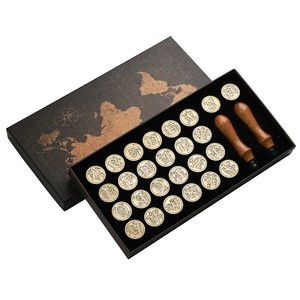 <span class=keywords><strong>Sceau</strong></span> standard en cuivre de 1,5/2,5/3,0 cm pour <span class=keywords><strong>sceau</strong></span> de <span class=keywords><strong>cire</strong></span>, coffret cadeau réutilisable de luxe - Marque XIER, pour la maison, le bureau, l'école et les mariages - Product Image 2