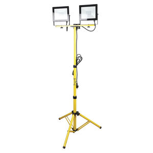 高流明可折叠IP65铝防水户外泛光发光二极管贴片工作灯<span class=keywords><strong>2</strong></span> * 50w带三脚架 - Product Image 1